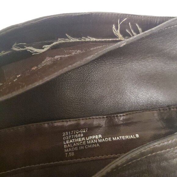 Colin Stuart Dark Brown Heeled Boots - Picture 12 of 15